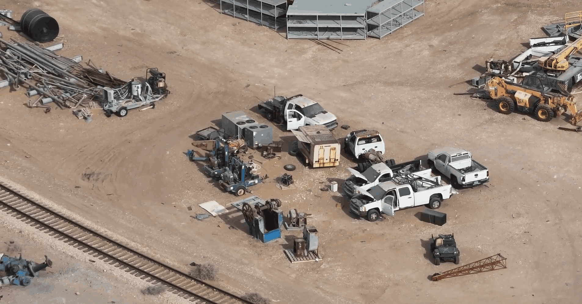 Used Heavy Equipment Cleanup & Removal