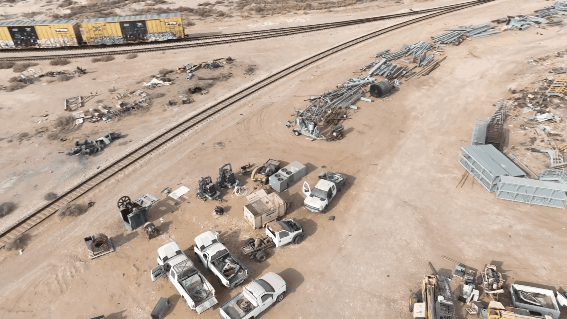 Used Heavy Equipment Cleanup & Removal