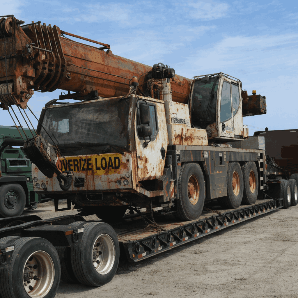 Loading Heavy Equipment
