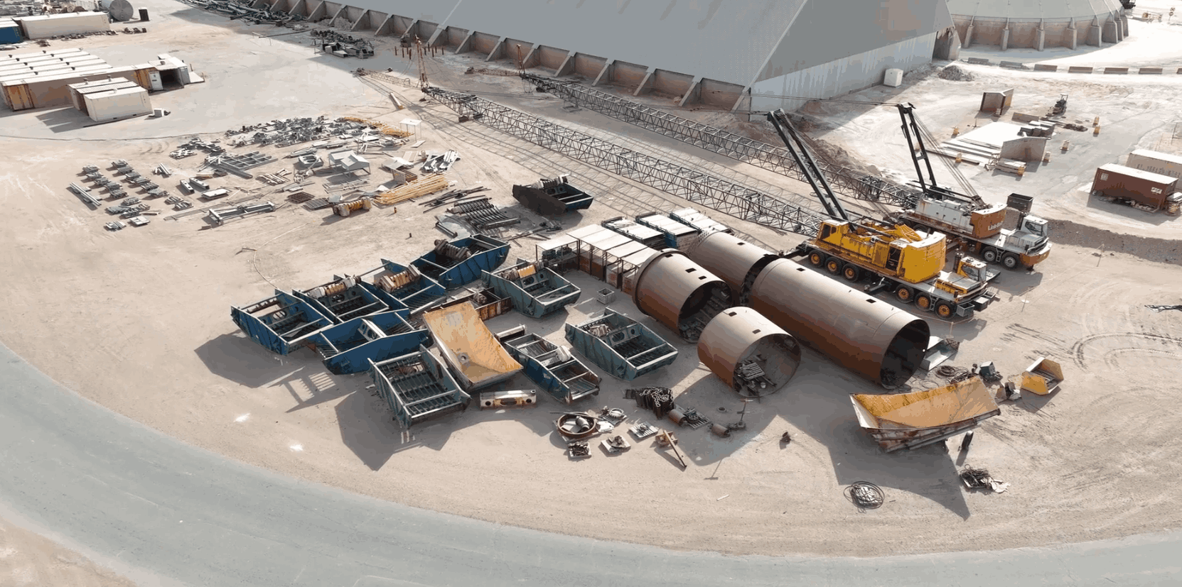 Used Heavy Equipment Cleanup & Removal